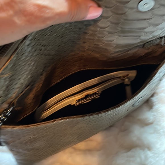 HENRI BENDEL ENVELOPE CLUTCH LEATHER BAG - Picture 5 of 7